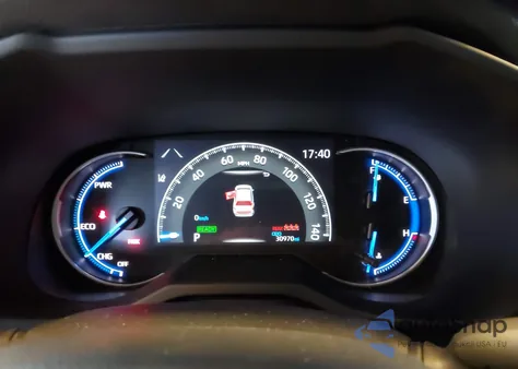 2023 Toyota Rav4 Hybrid Le из США, поврежденный, VIN JTMLWRFV0PD172146